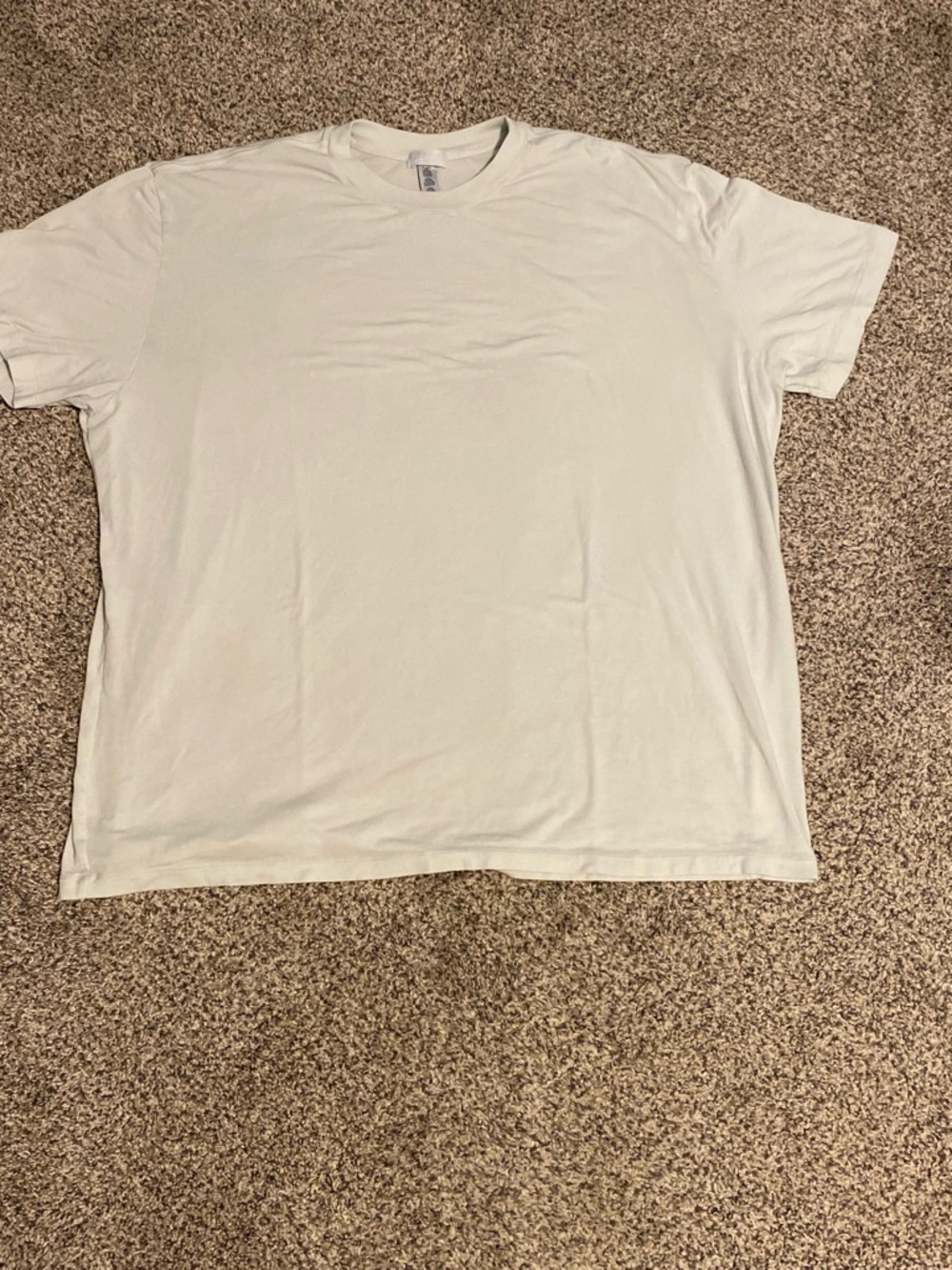 SKIMS Men's Short Sleeve Crew Tee in Off White Size 2X
